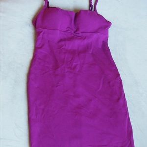 Victoria’s Secret Pink/Purple Miraculous Bra Tops Bodycon Dress Size S, 34C